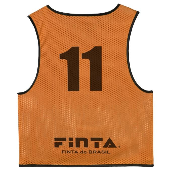 ジュニア 昇華リバーシブルビブス 番号あり10枚セット　【FINTA|フィンタ】サッカーフットサルジュニアウェアーft3530 FINTA（フィンタ） ビブス ジュニア 昇華 JR リバーシブルビブス 10枚