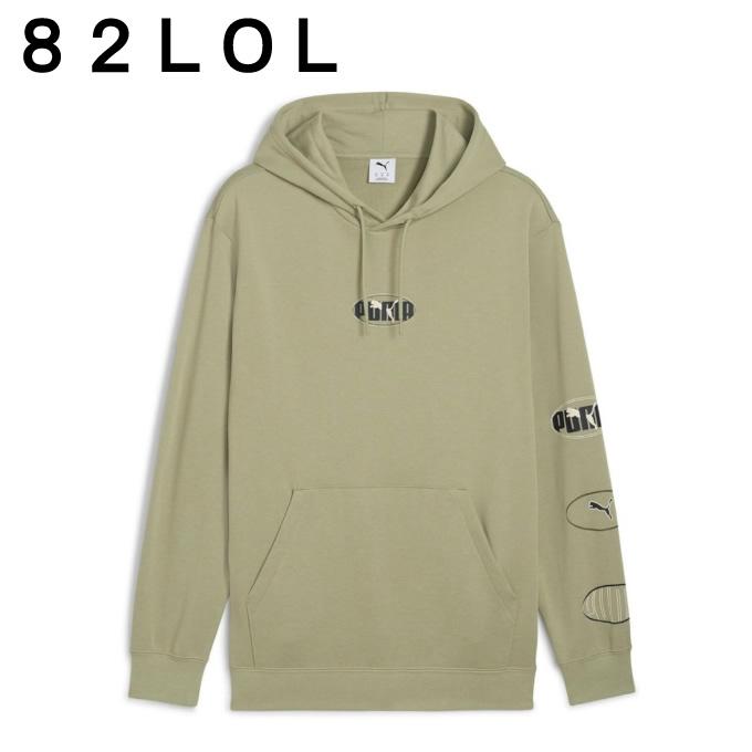 PUMA（プーマ） スウェットパーカー ESS LOGOLAB裏毛スウェット 691029