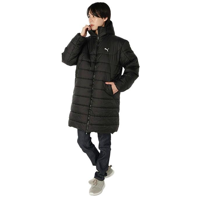 プーマ ロングコート ESS パデッド フードコート 690926 ベンチコート