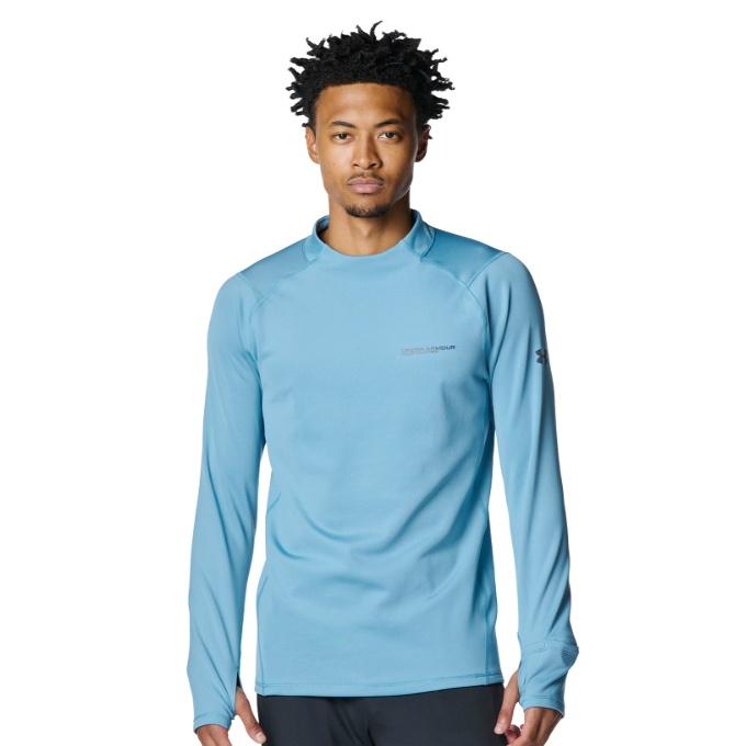 アンダーアーマー アンダーウェア 長袖 メンズ UA COLD WEATHER PRO LONG SLEEVE MOCK NECK SHIRT 6007387-418 UNDER ARMOUR UNDER ARMOUR（アンダーアーマー） アンダーウェア 長袖 メンズ UA