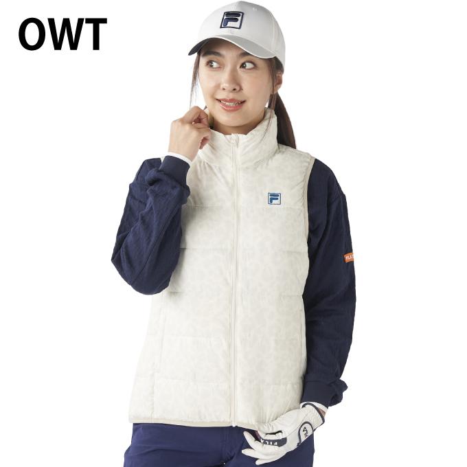 FILA（フィラ） ゴルフウェア ベスト レディース ライトダウンベスト
