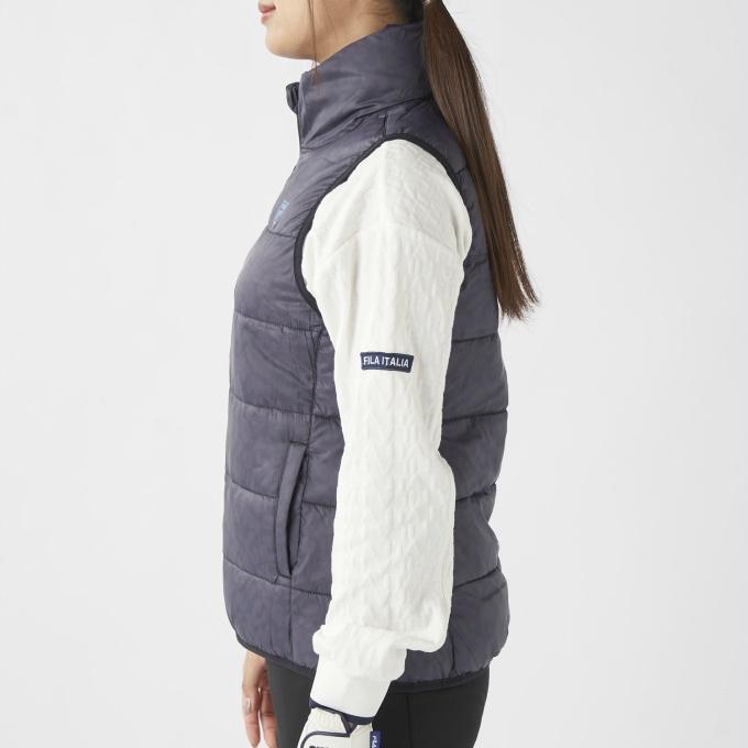 FILA（フィラ） ゴルフウェア ベスト レディース ライトダウンベスト