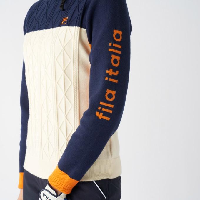FILA（フィラ） ゴルフウェア セーター レディース モックネック