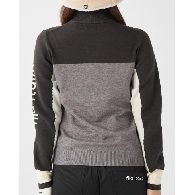 FILA（フィラ） ゴルフウェア セーター レディース モックネック