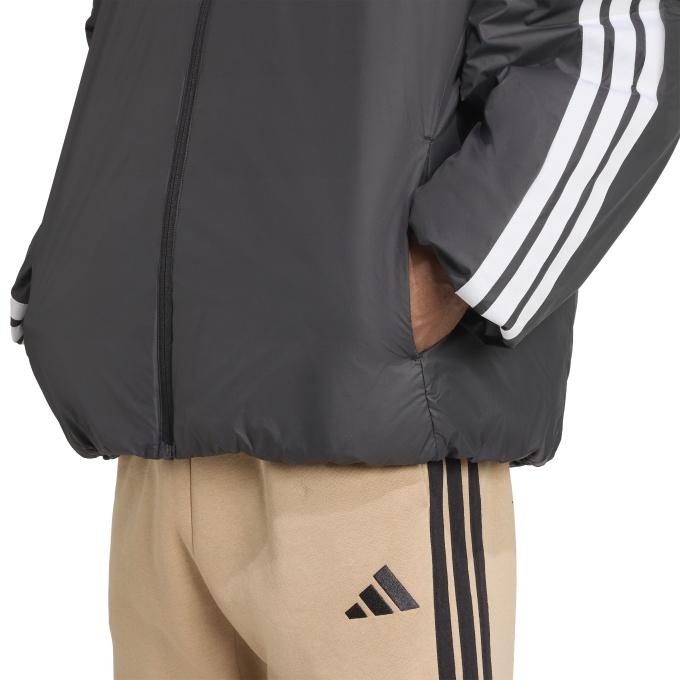 adidas（アディダス） 中綿ジャケット メンズ 3S フード パデッド