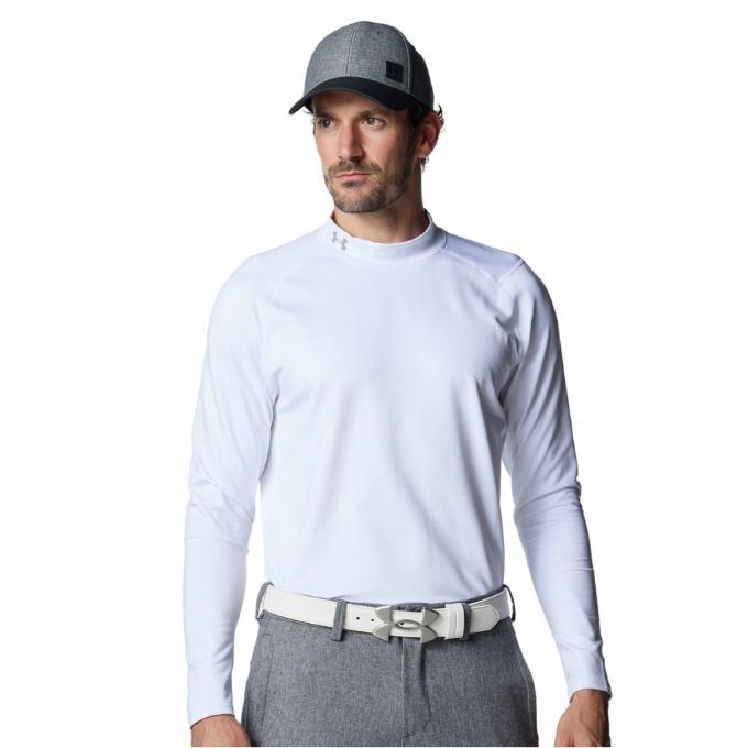 一点限り　新品　未使用　タグ付き　メンズ　アンダーアーマー　ゴルフ　M　長袖 UNDER ARMOUR（アンダーアーマー） ゴルフウェア 長袖シャツ 秋 冬 UA