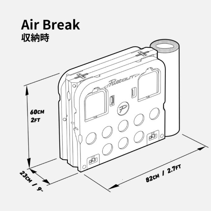 ☆パットアウト(PuttOUT) ゴルフ トレーニング用品 エアブレイク