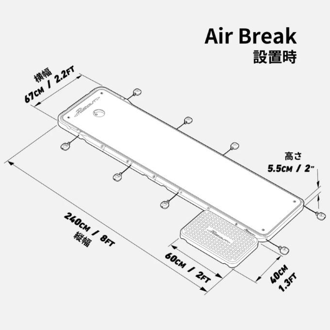 ☆パットアウト(PuttOUT) ゴルフ トレーニング用品 エアブレイク