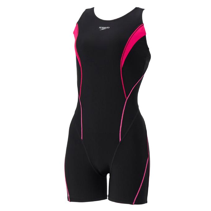 スピード(Speedo) フィットネス水着 セパレート レディース フィールアップルースンハーフニースキン SFW12561-KP speedo（スピード） フィットネス水着 セパレート レディース フィール