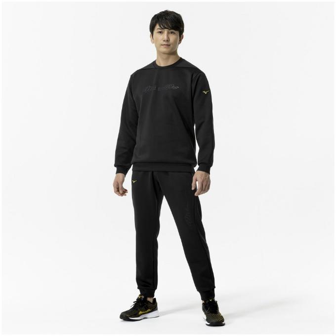 ミズノ(MIZUNO) 野球 スウェットジャケット メンズ ストレッチスウェット 丸首 12JECK7809_4