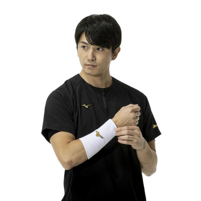 ミズノ リストバンド 支給品 MIZUNO（ミズノ） 野球 リストバンド ストレートタイプ 12JYCY6101