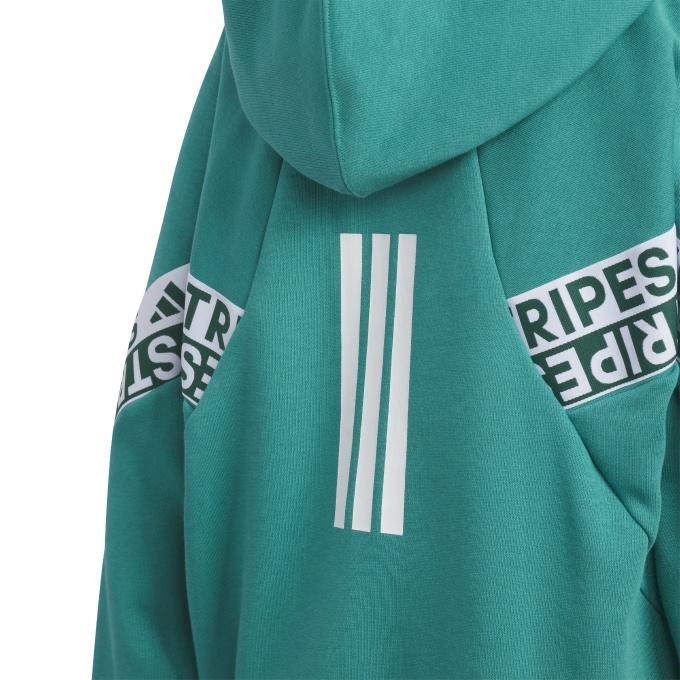 adidas（アディダス） スウェットパーカー ジュニア WORD フルジップ