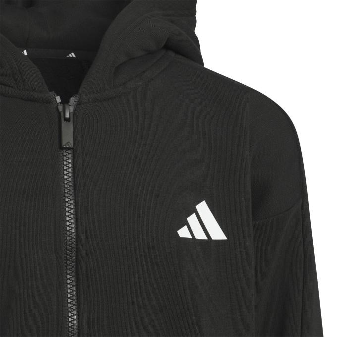 adidas（アディダス） スウェットパーカー ジュニア WORD フルジップ