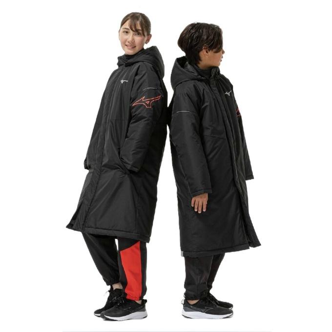 windandseaベンチコート未使用 MIZUNO（ミズノ） ベンチコート ジュニア 中綿コート 32MEC950