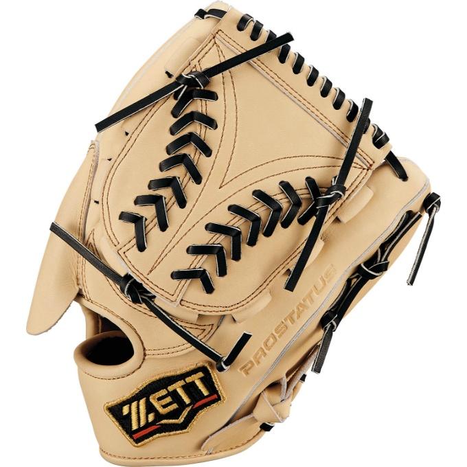 ZETT 軟式投手用 野球グローブ プロステイタスBRGB32501-1958 ゼット（ZETT）（メンズ）軟式用グラブ 投手用 野球グローブ