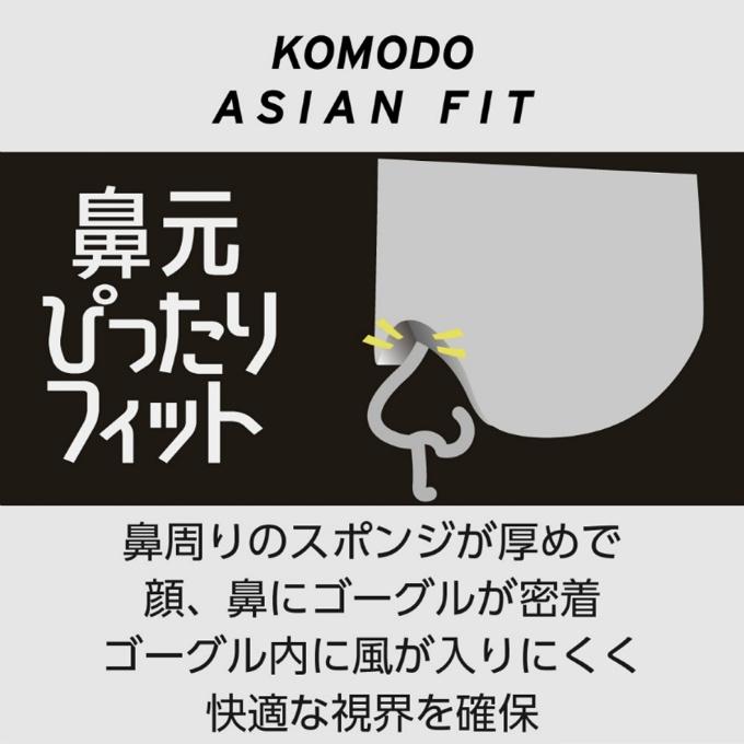 HEAD（ヘッド） スキー スノーボードゴーグル メンズ GOGGLE B-KOMODO