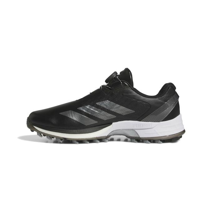 27.0）adidas ゴルフシューズ ✨新品未使用✨　ブラック 使いやすい adidas（アディダス） ゴルフシューズ スパイクレス メンズ アディゼロ