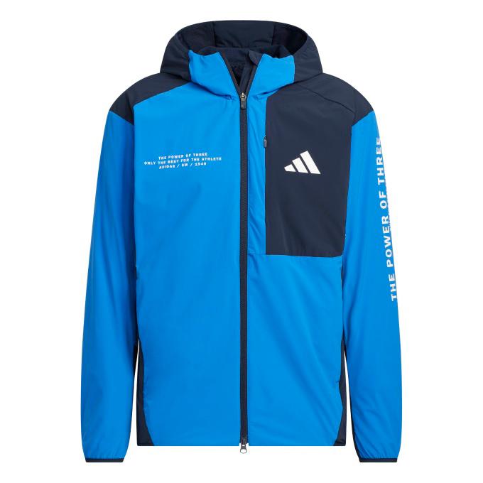 アディダス adidas ウインドブレーカー ジャケット アディダスアダプテーション ストレッチ ウーブン フード付き フルジップ トラックトップ KA1241 Z4786