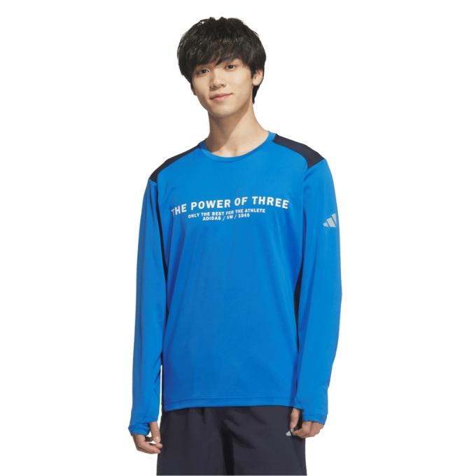 adidas（アディダス） スポーツウェア 長袖 M ADPT LS Tシャツ KA1242