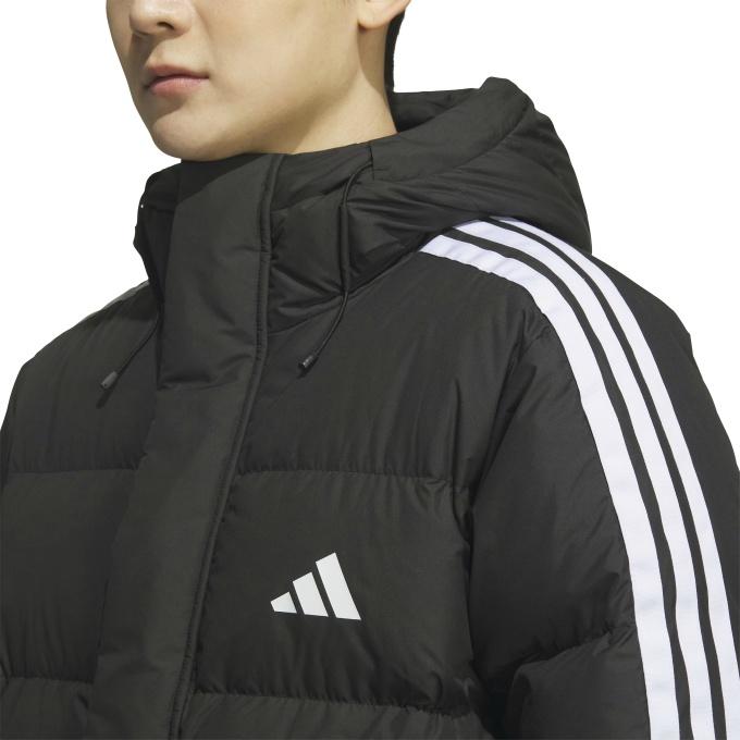 adidas（アディダス） ロングコート 3ST フードロングダウンコート