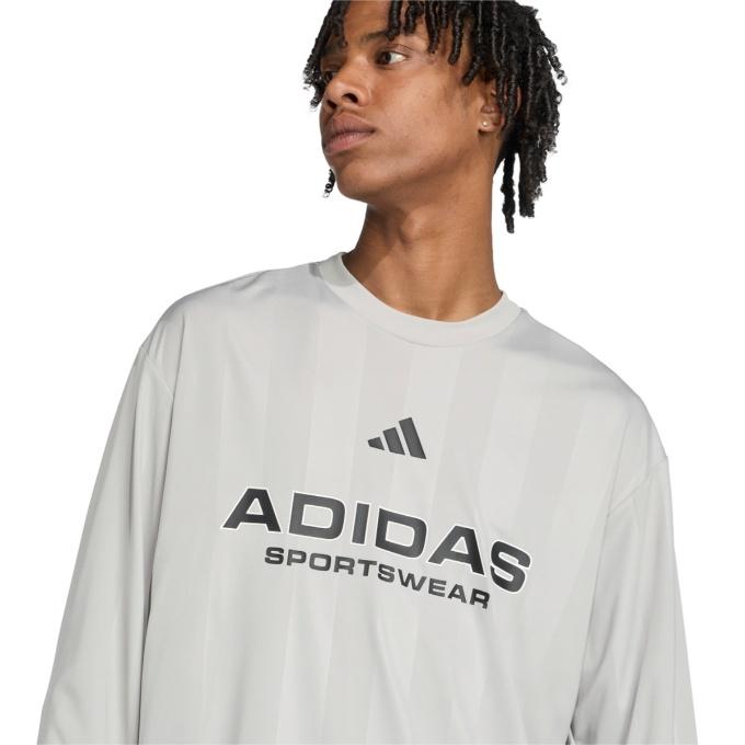 adidas（アディダス） Tシャツ 長袖 M TIRO ジャガードLS Tシャツ
