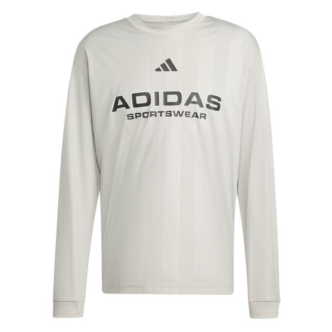 adidas ホワイト 長袖 Tシャツ 値引きok adidas（アディダス） Tシャツ 長袖 M TIRO ジャガードLS Tシャツ