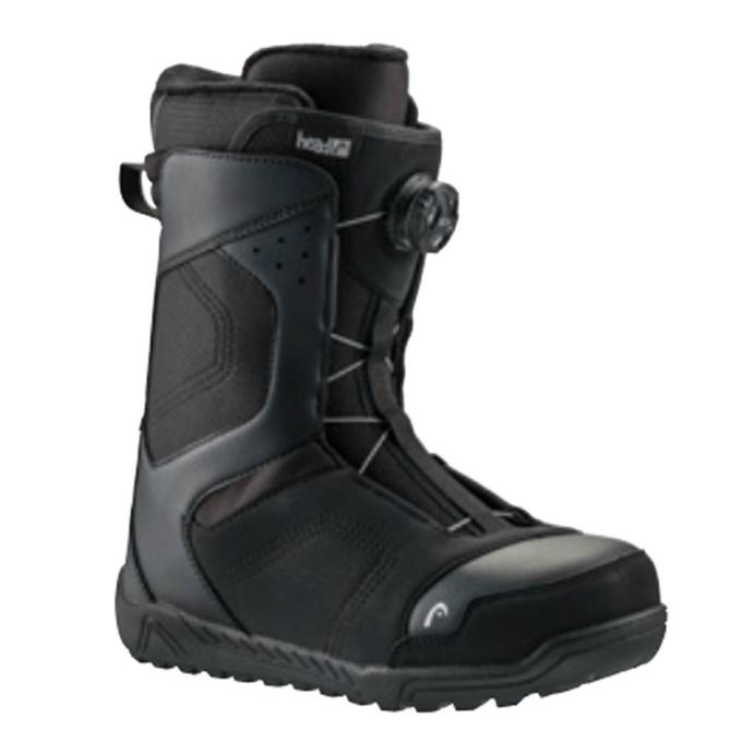 極美品　head ヘッド　黒スノーボードブーツ　BOA ダイヤル式　28㎝ HEAD（ヘッド） スノーボードブーツ ダイヤルタイプ メンズ レブボア