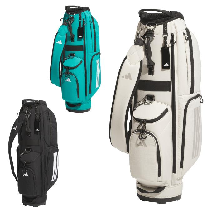 adidas（アディダス） キャディバッグ メンズ スリーストライプス