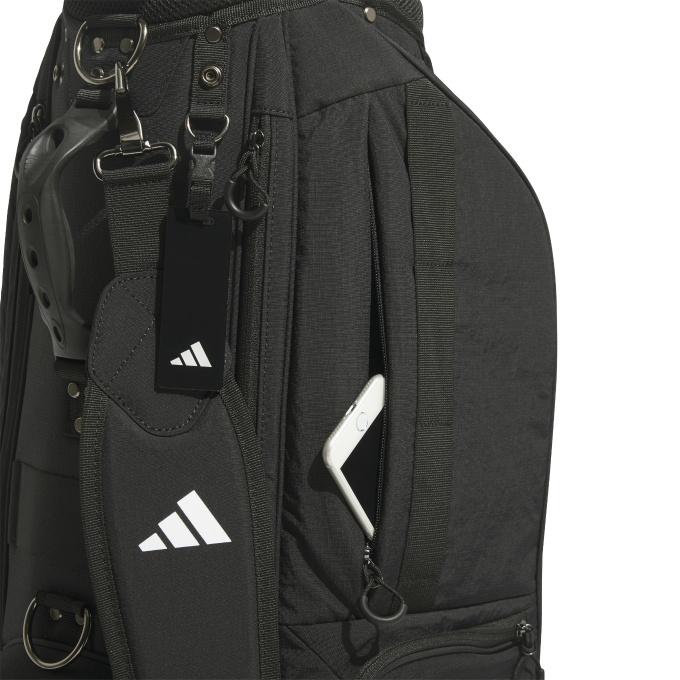 adidas（アディダス） キャディバッグ メンズ スリーストライプス