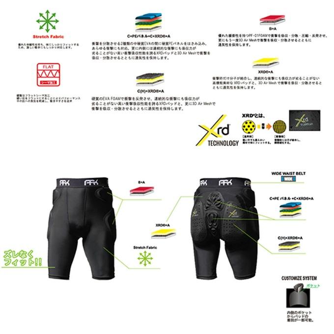 Ark エーアールケー スキー スノーボード プロテクター メンズ