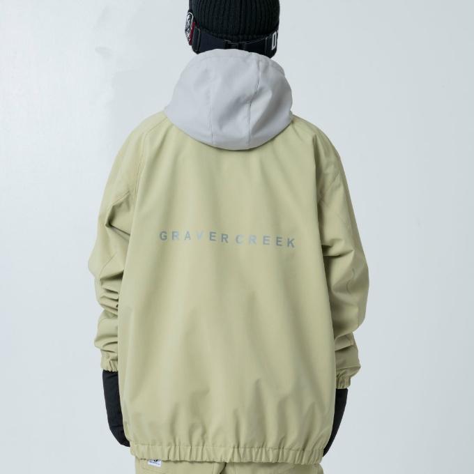 【マリブ】スノーボードウェア ジャケット グラバークリーク アプリコット マリブ】スノーボードウェア ジャケット グラバークリーク