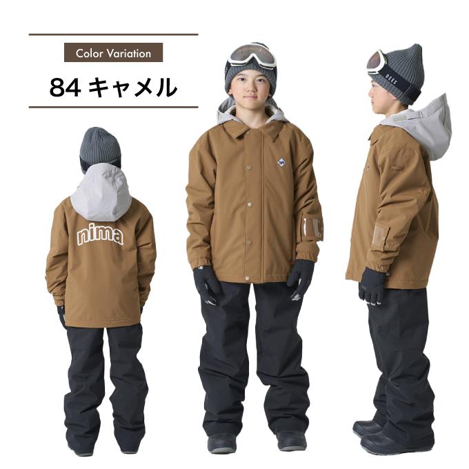 NIMA スキーウェア キッズ ニーマ ジュニア 子供 上下セット スノー