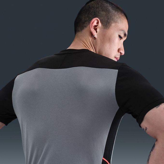 Nike Dri-FIT サッカーウェア Sサイズ グレー/ブラック NIKE（ナイキ） サッカーウェア プラクティスシャツ メンズ 半袖