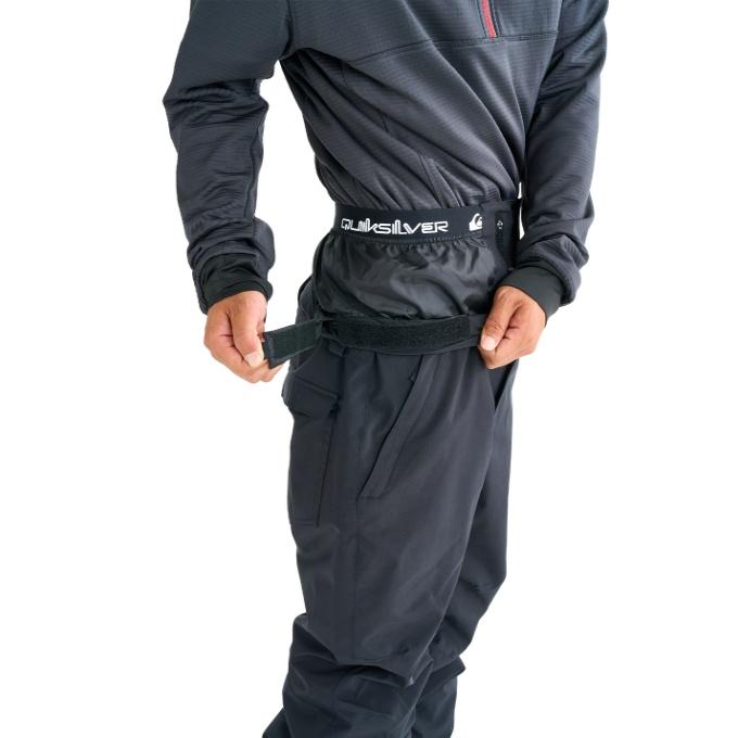 クイックシルバー（M）スノーボード ウェア パンツ パウダーガード ブラック Quiksilver（クイックシルバー） スノーボードウェア パンツ メンズ