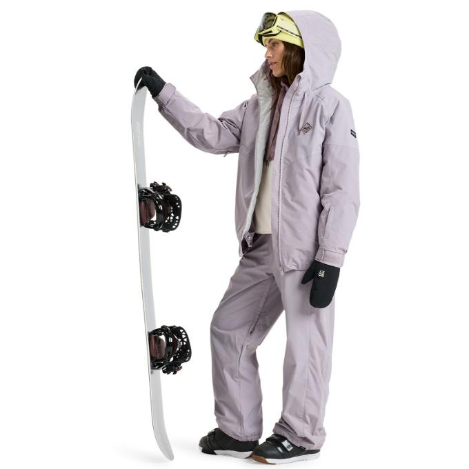 ROXY スノーボードウェア レディース グレー 新品タグ付き　M size ROXY（ロキシー） スノーボードウェア ジャケット レディース CROSS