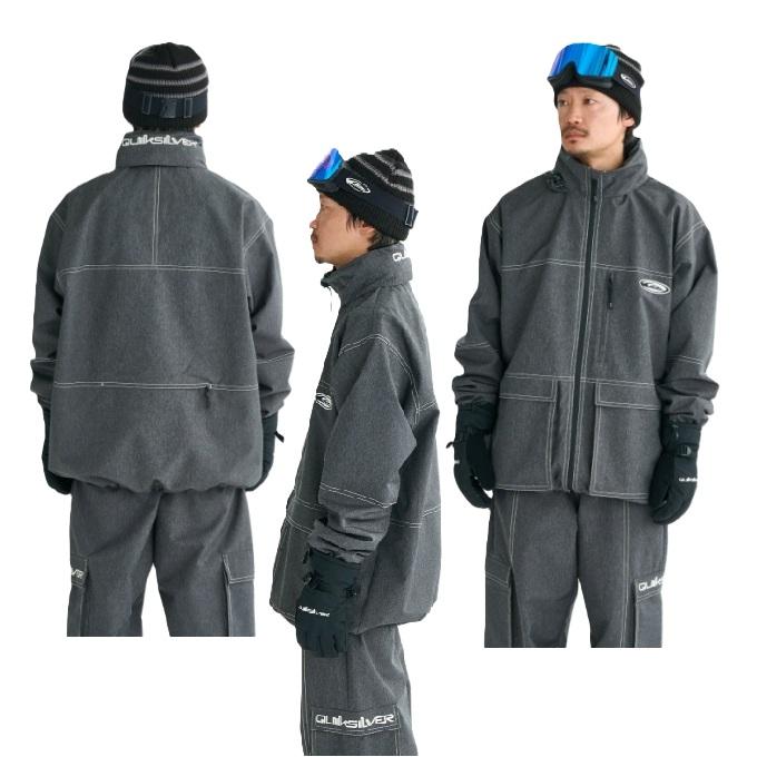 スノーボードウェア QUIKSILVER EQYT グレー QUIKSILVER クイックシルバー EQYTJ03467 HIGH ALTITUDE GORE-TEX JK
