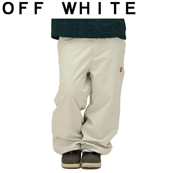 スノーボードウェア　6KNOT ズボン　パンツ　Mサイズ　ホワイト スノーボードウェア 6KNOT ズボン パンツ Mサイズ ホワイト