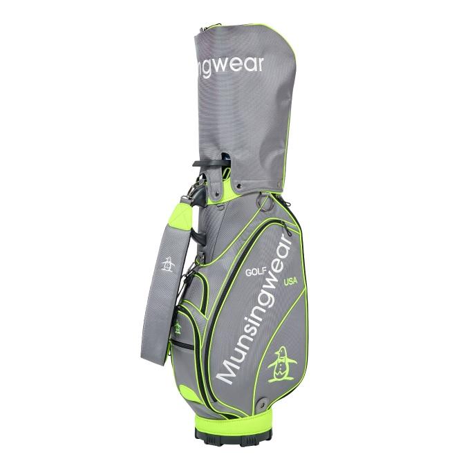 Munsingwear グレー キャディバッグ Munsingwear（マンシングウェア） マンシング(Munsingwear) キャディ