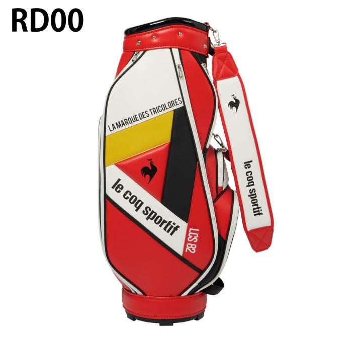le coq sportif キャディバッグ ストライプデザイン le coq sportif（ルコックスポルティフ） キャディバッグ レディース