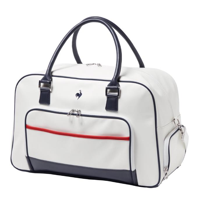 ルコックスポルティフゴルフ ボストンバッグ ニュースペーパー柄 le coq sportif GOLF ルコックスポルティフ ゴルフ ルコック