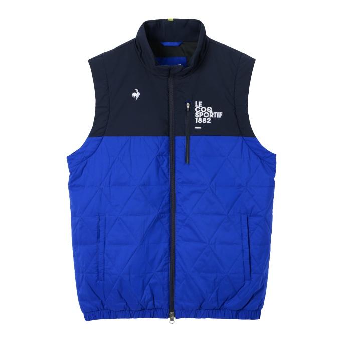 週末特価　ルコックゴルフ　中綿ヒートナビ2WAYブルゾン ベスト le coq sportif（ルコックスポルティフ） ゴルフウェア ブルゾン