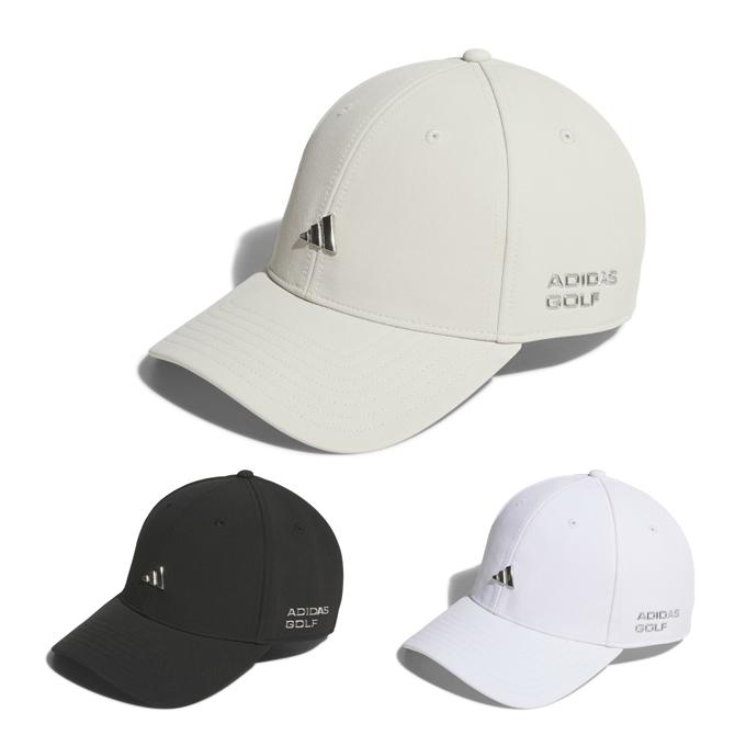 adidas（アディダス） ゴルフ キャップ メンズ 撥水メタルロゴキャップ