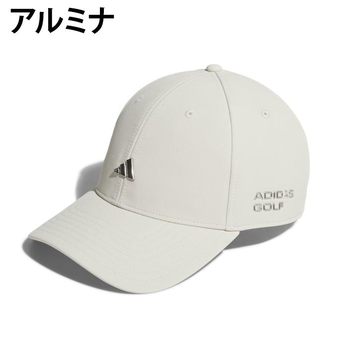 adidas（アディダス） ゴルフ キャップ メンズ 撥水メタルロゴキャップ