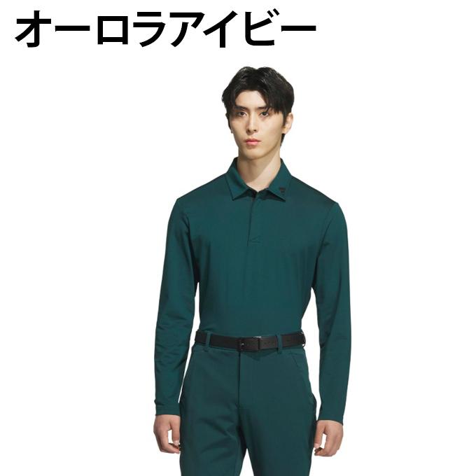 adidas（アディダス） ゴルフウェア ポロシャツ 長袖 メンズ