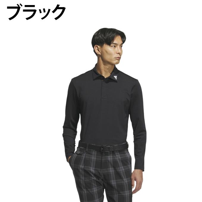 【新品・サイズ:O】アディダス ゴルフ 長袖ジャージ adidas（アディダス） ゴルフウェア ポロシャツ 長袖 メンズ