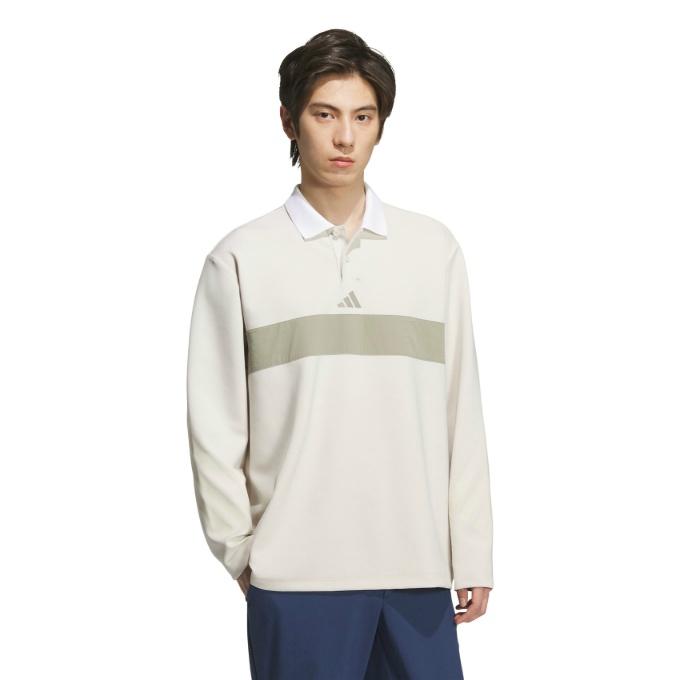 adidas（アディダス） ゴルフウェア ポロシャツ 長袖 メンズ ビヨンド