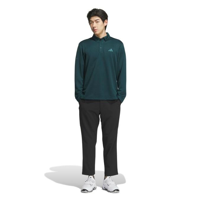 adidas（アディダス） ゴルフウェア ポロシャツ 長袖 メンズ