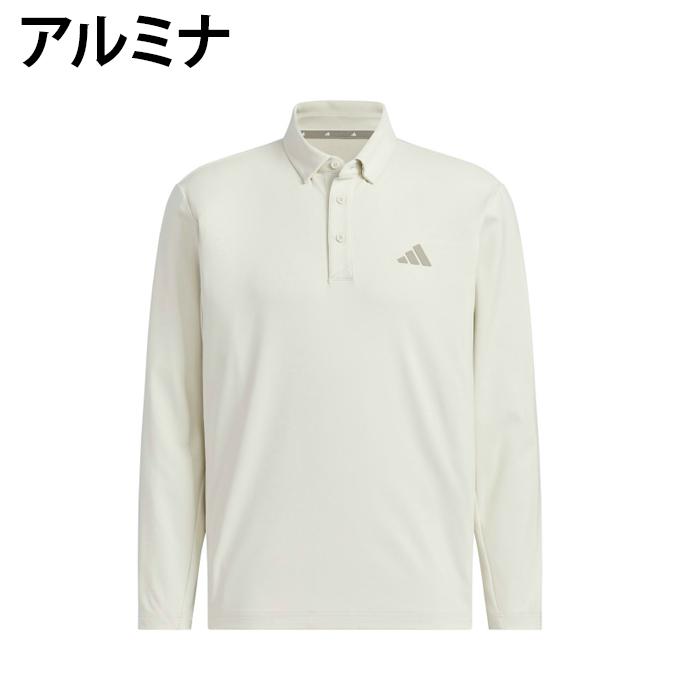 adidas（アディダス） ゴルフウェア ポロシャツ 長袖 メンズ COLD.RDY