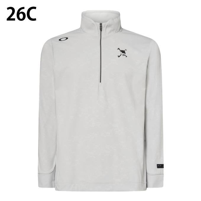 OAKLEY（オークリー） ゴルフウェア 長袖シャツ メンズ スカルエンボス