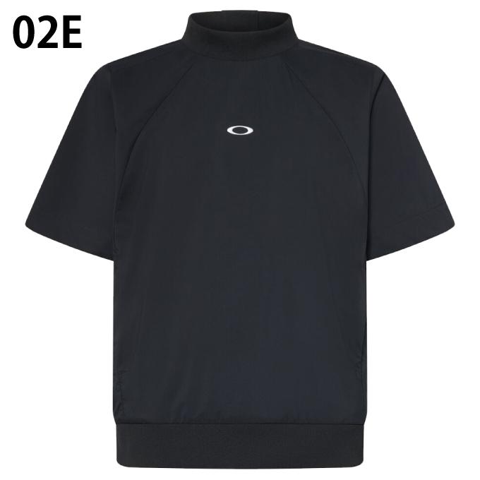 OAKLEY HYDROFREE ショートスリーブ モックネックTシャツ OAKLEY（オークリー） ゴルフウェア 半袖シャツ メンズ 半袖モック